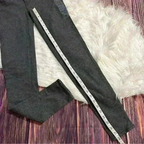 American Eagle Womens Super Stretch Solid Dark Gray Skinny Jegging Jeans 0 Reg - Picture 7 of 7